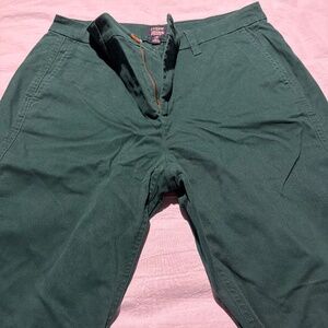 JCrew High- Rise Girlfriend Chino